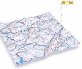 3d view of Xikeng