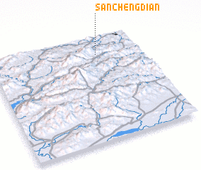 3d view of Sanchengdian