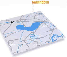 3d view of Dawangcun