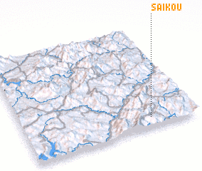 3d view of Saikou