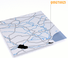 3d view of Qingtuozi