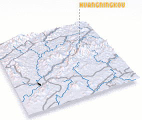 3d view of Huangningkou