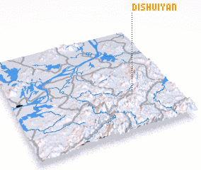 3d view of Dishuiyan