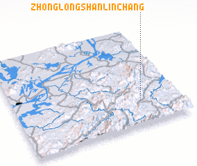 3d view of Zhonglongshan Linchang