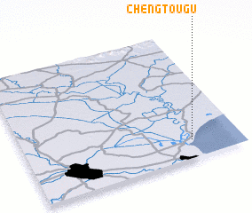 3d view of Chengtougu