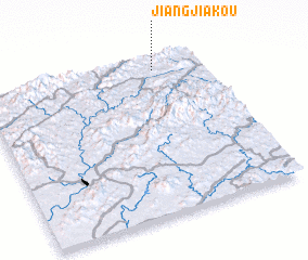 3d view of Jiangjiakou