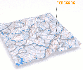 3d view of Fenggang
