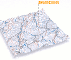 3d view of Shuangxikou