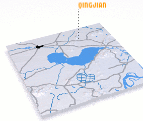 3d view of Qingjian