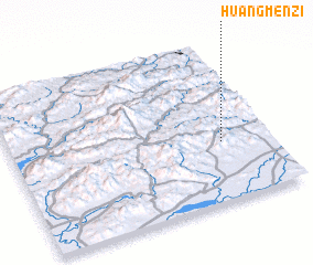 3d view of Huangmenzi