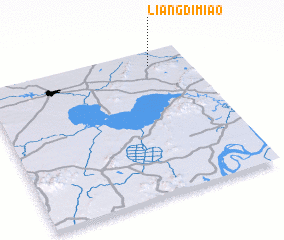 3d view of Liangdimiao
