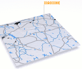 3d view of Xiaoxihe