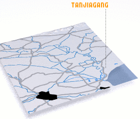 3d view of Tanjiagang