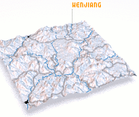 3d view of Wenjiang