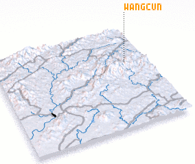 3d view of Wangcun