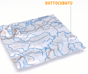 3d view of Buttock Batu