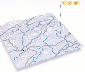 3d view of Fengshan