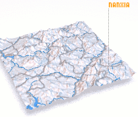 3d view of Nanxia
