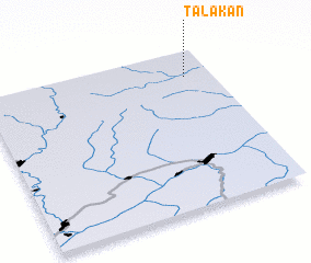 3d view of Talakan