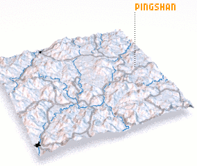 3d view of Pingshan
