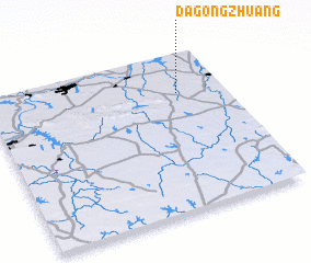 3d view of Dagongzhuang