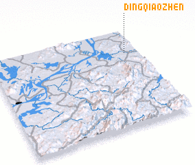 3d view of Dingqiaozhen