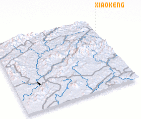 3d view of Xiaokeng