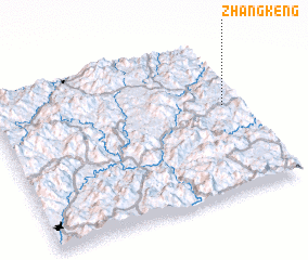 3d view of Zhangkeng