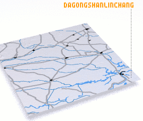 3d view of Dagongshanlinchang