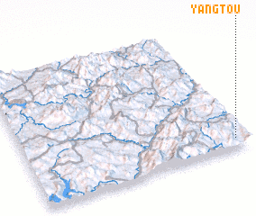 3d view of Yangtou