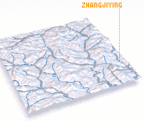 3d view of Zhangjiying