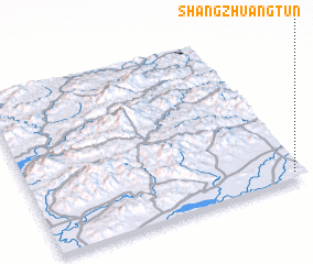 3d view of Shangzhuangtun