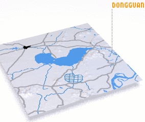 3d view of Dongguan