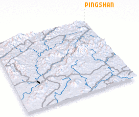 3d view of Pingshan