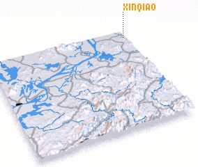 3d view of Xinqiao