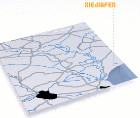 3d view of Xiejiafen