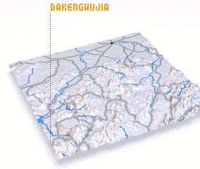 3d view of Dakengwujia