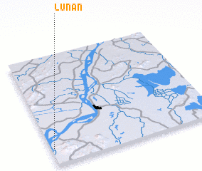 3d view of Lunan