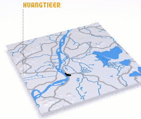 3d view of Huangtie\