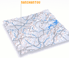 3d view of Nanshantou