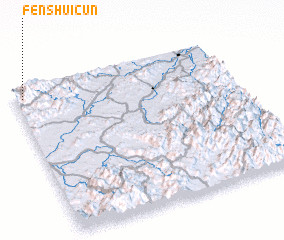 3d view of Fenshuicun