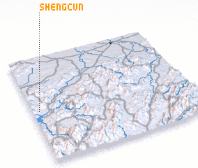 3d view of Shengcun