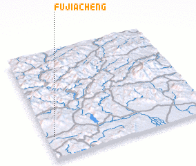 3d view of Fujiacheng