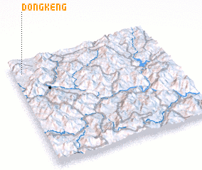 3d view of Dongkeng