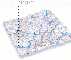 3d view of Pengshan