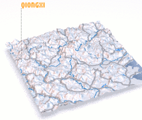 3d view of Qiongxi