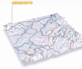 3d view of Gangkouyu