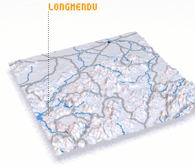 3d view of Longmendu