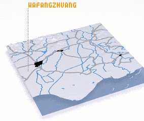3d view of Wafangzhuang