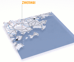 3d view of Zhenhai